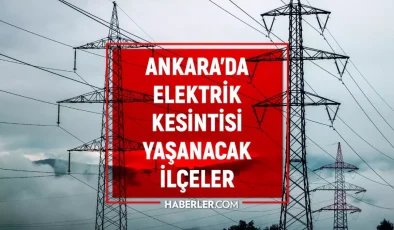 Ankara elektrik kesintisi! 19-20 Ekim Çankaya, Keçiören, Yenimahalle elektrik kesintisi ne zaman bitecek?